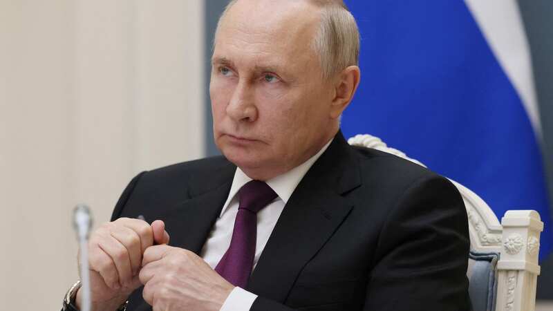 Vladimir Putin has become a “second Adolf Hitler ” according to Ukraine’s president (Image: POOL/AFP via Getty Images)