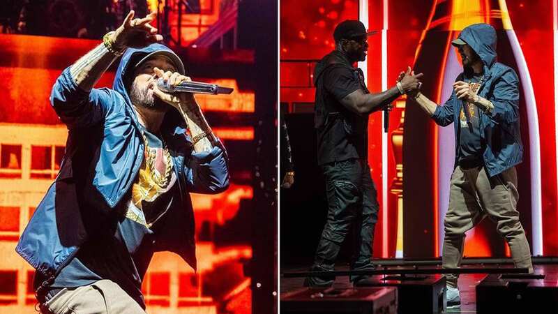 Eminem delights fans with surprise performance alongside 