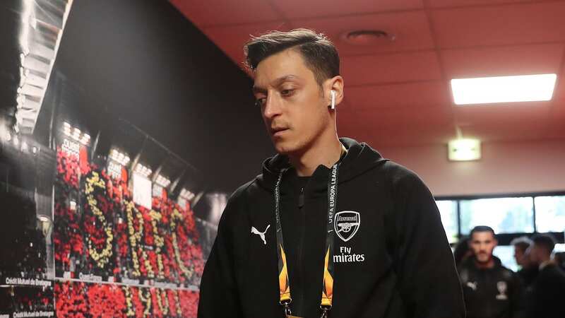 Mesut Ozil was forced out of Arsenal by Mikel Arteta (Image: Christopher Lee/UEFA)