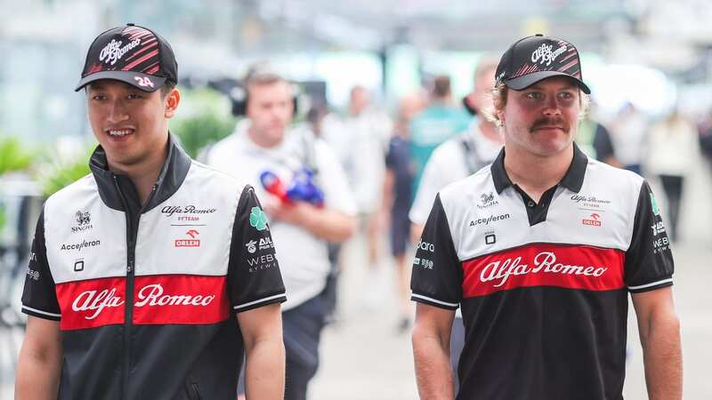 Zhou Guanyu and Valterri Bottas will race for Sauber next season (Image: Getty Images)