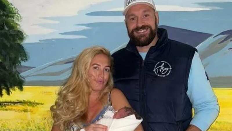 Tyson, Paris and their baby son (Image: Instagram)