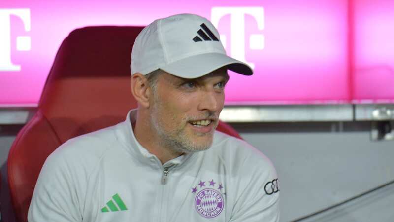 Bayern Munich boss Thomas Tuchel will not be in the dugout against Manchester United (Image: Getty Images)