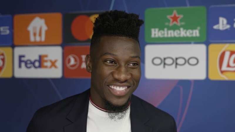 Andre Onana is dreaming big (Image: MUTV)