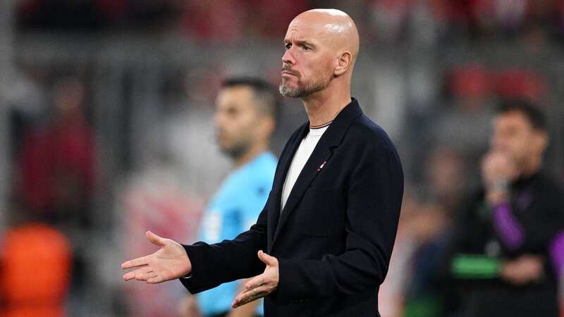 Erik ten Hag saw his Manchester United side lose at Bayern Munich (Image: Getty Images)