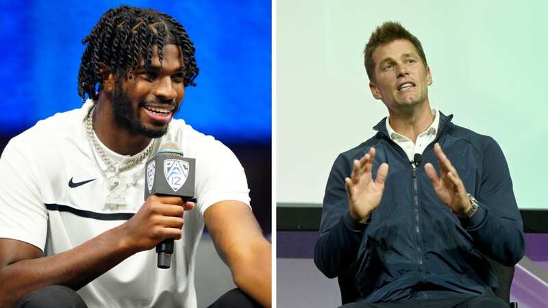 Tom Brady wants Shedeur Sanders to pay more attention in the film room (Image: Getty)