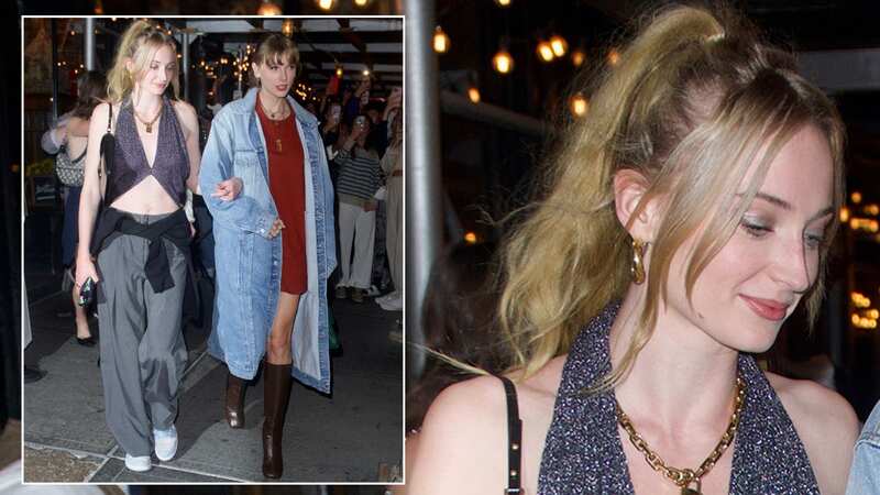 Taylor Swift and Sophie Turner enjoyed a nice night out together (Image: Splash News / Shutterstock)