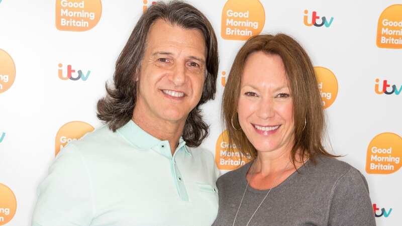 Tanya Franks and Scott Mitchell started as friends and fell in love with each other (Image: Ken McKay/ITV/REX/Shutterstock)