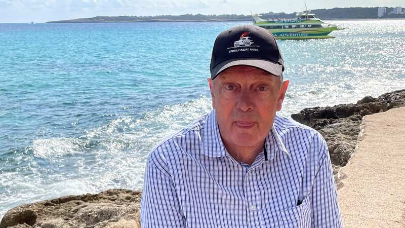 Chris Beck died six months after doctors found a brain tumour in 2022 (Image: Brain Tumour Research / SWNS)