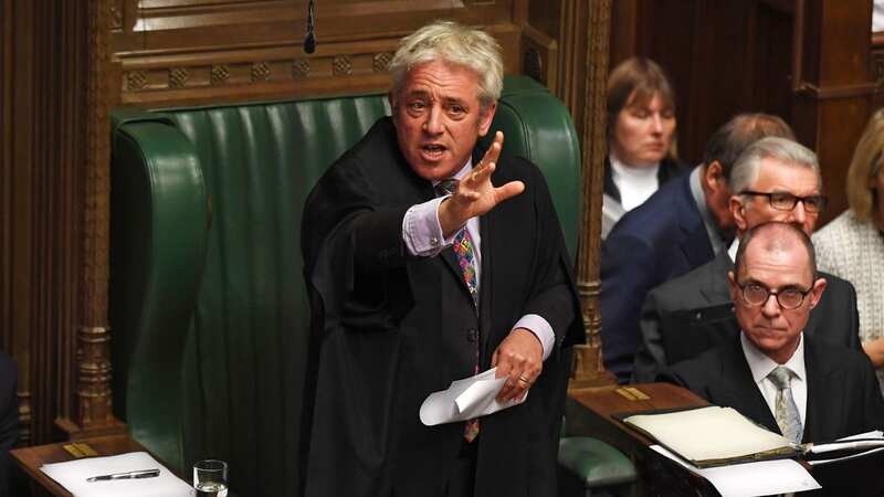 John Bercow was Speaker of the House of Commons for a decade (Image: UK PARLIAMENT/AFP via Getty Imag)