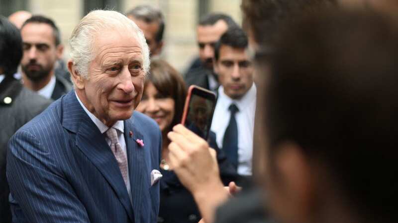 The King in France (Image: POOL/AFP via Getty Images)