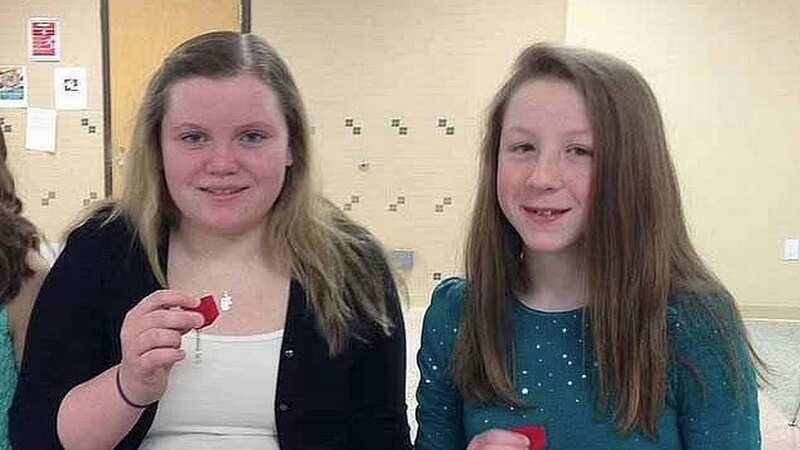 Teen victims Liberty German and Abigail Williams