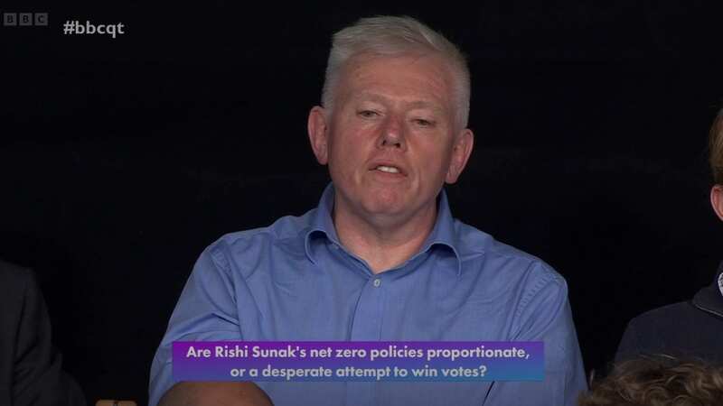 Question Time audience member says people on £200,000 are 