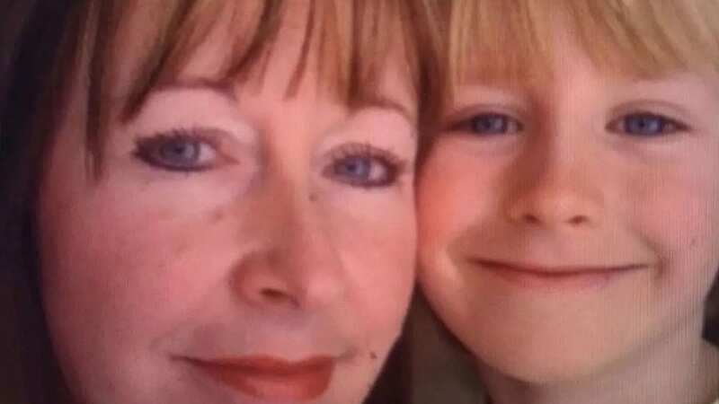 Mum Liz with her son Seb as a youngster (Image: Just 3 Mums Walking)