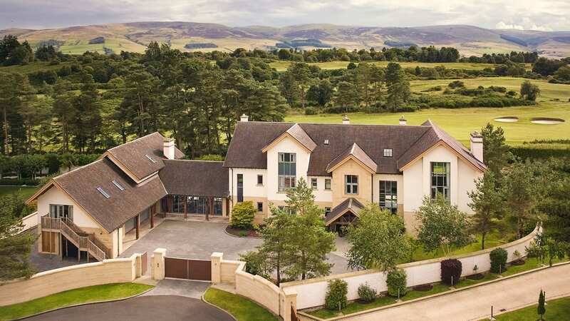 The house overlooks Gleneagles golf course (Image: PA)