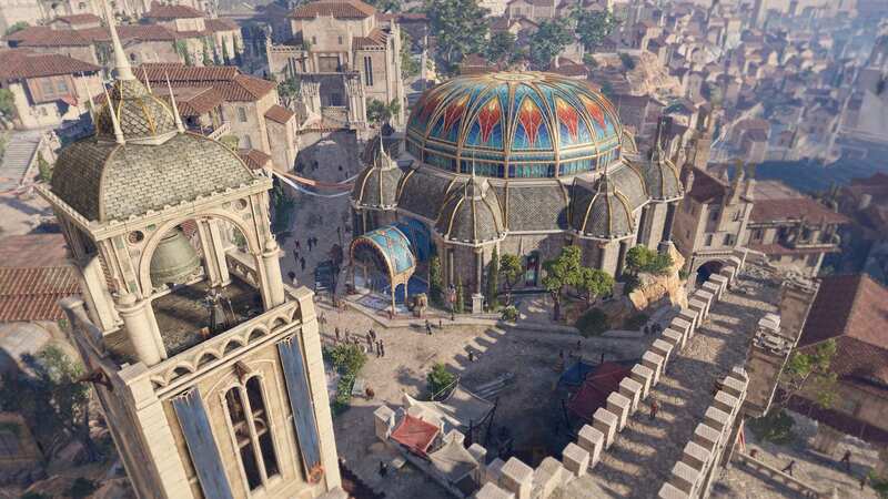 Some of the later city areas in Baldur
