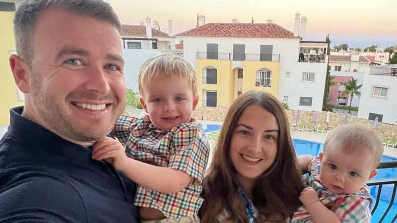Paul and Sarah Jones are desperate to bring son Theo back home from Portugal for treatment (Image: UGCWales Online / Media Wales)