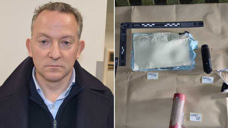 Businessman Jonathan Nuttall who has been jailed for a bomb conspiracy against two lawyers (Image: PA)
