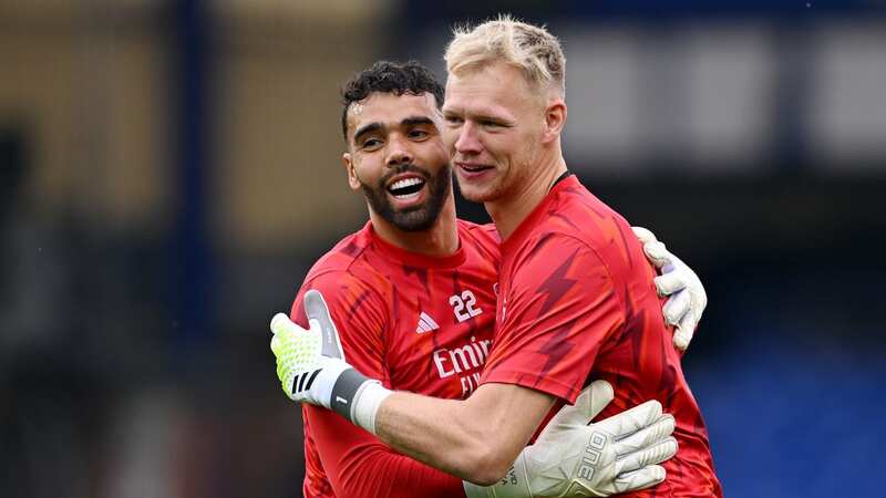 David Raya and Aaron Ramsdale are battling for Arsenal