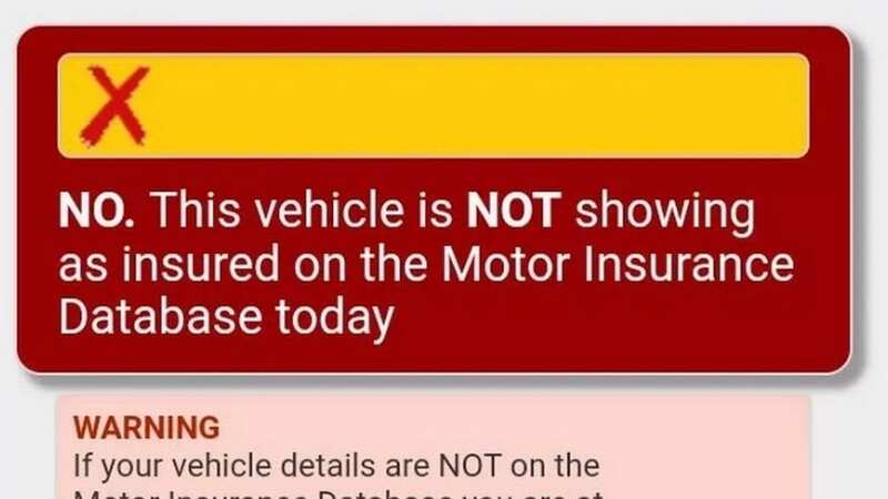 Warning issued to all UK drivers as car insurance database goes down