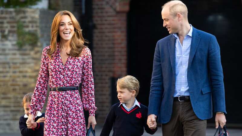 The Princess of Wales is often seen at the schoolgates (Image: PA)