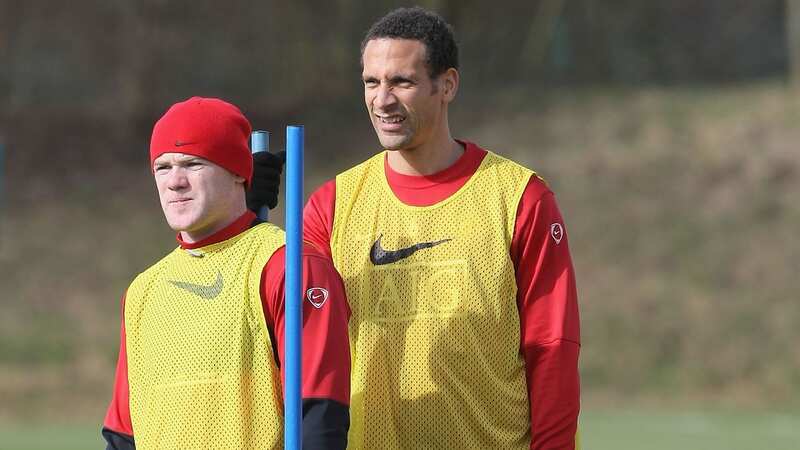 Manchester United legends Wayne Rooney and Rio Ferdinand (Image: Getty Images)
