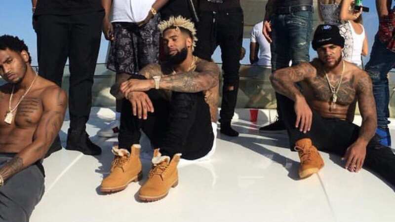 The infamous picture of Odell Beckham Jr. on a yacht in Miami following the end of the 2016 regular season (Image: JPAFootball/ @jasrifootball)