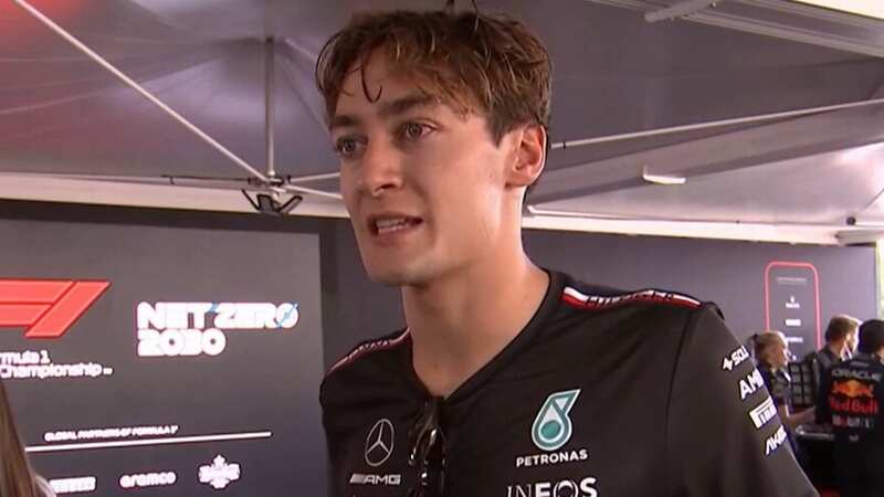 George Russell finished seventh at the Japanese Grand Prix (Image: Sky Sports)