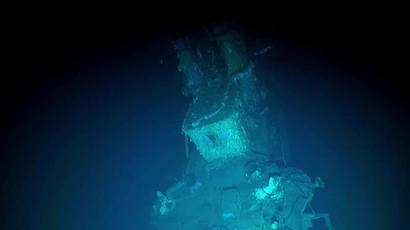 Incredible deep sea footage shows shipwrecked boat decades after being sunk
