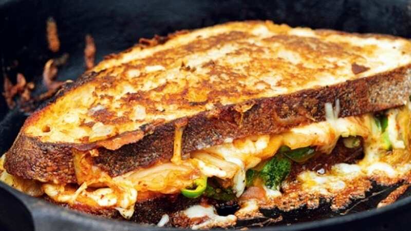 This toastie is being showered with praise online (Image: Facebook)