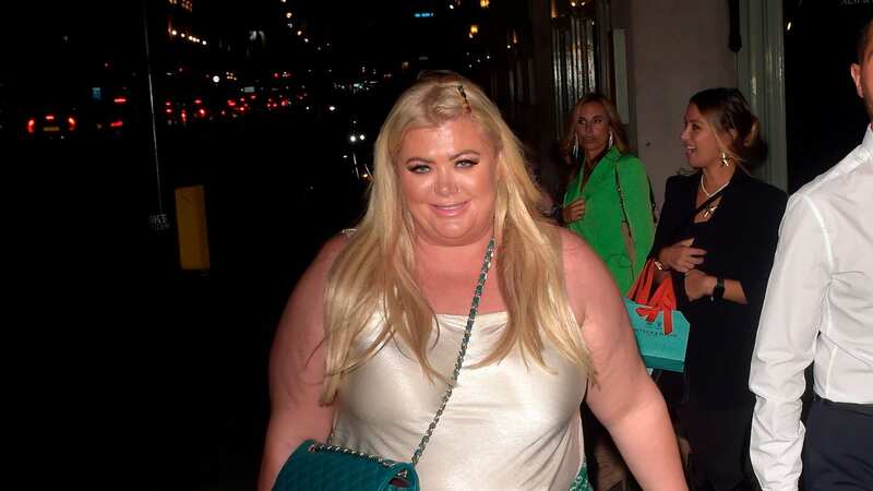Gemma Collins makes style statement in silk as she hits back at fat-shamers (Image: Timmie/GoffPhotos.com)