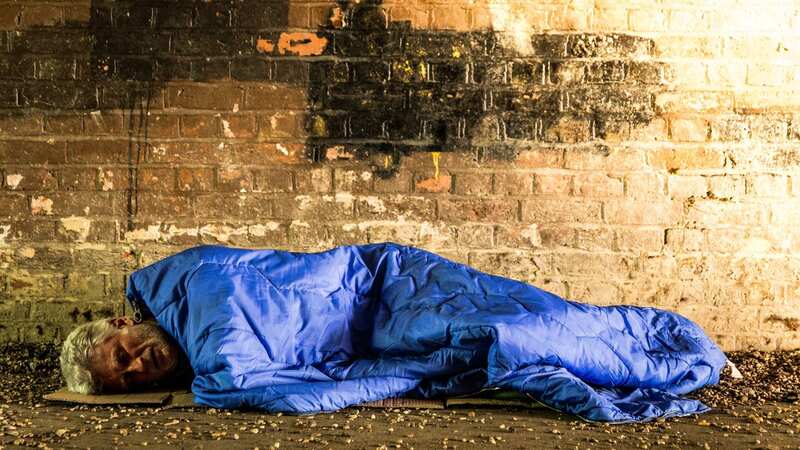 Figures showed earlier this year the number of people sleeping rough in England increased dramatically (Image: Getty Images)