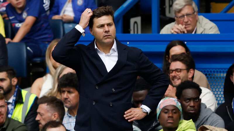 Mauricio Pochettino has been left scratching his head again after Chelsea lost to Aston Villa (Image: IAN KINGTON/AFP via Getty Images)