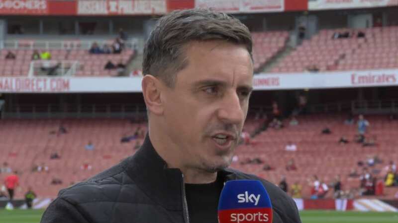 Gary Neville makes Declan Rice admission ahead of Arsenal