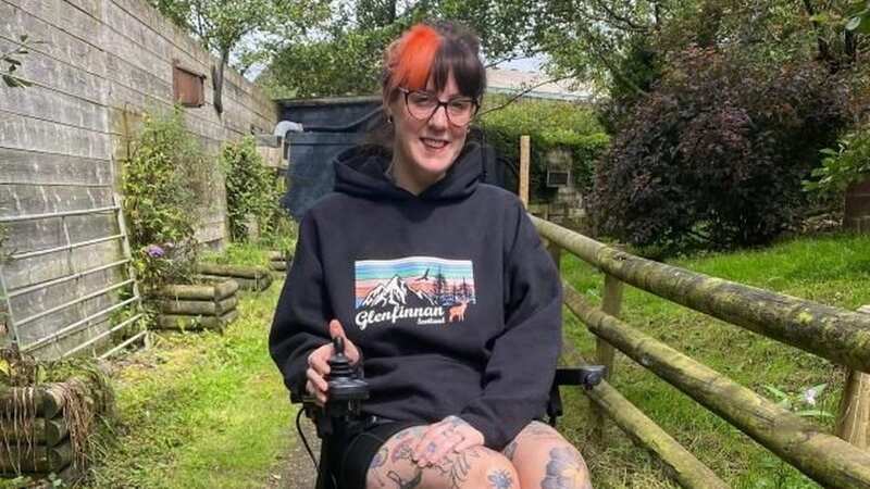 Claire slipped and fell down her stairs at home (Image: Claire Löwen)