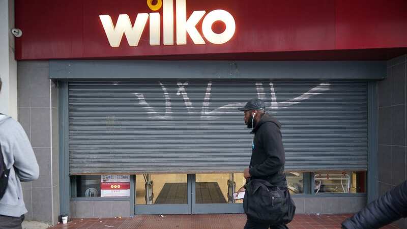 The shutters close on the final day of trading at the Wilko store in Barking, east London (Image: PA)