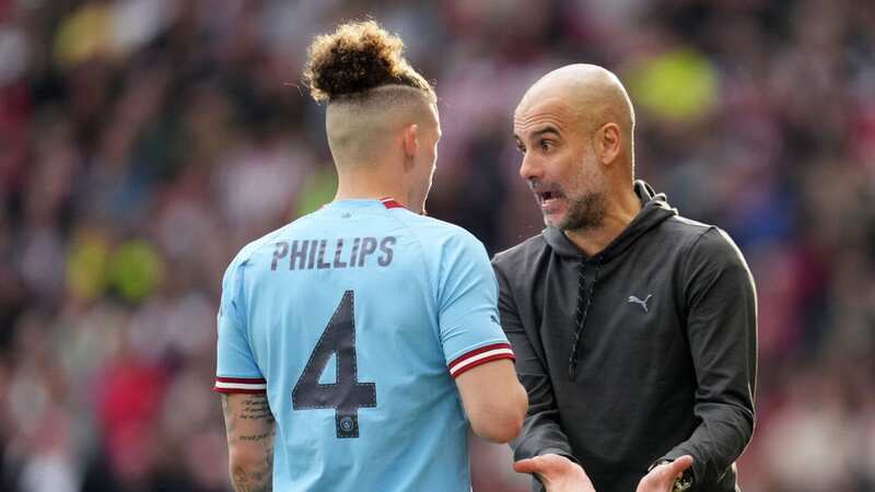 Pep Guardiola saw Kalvin Phillips struggle at Manchester City last season