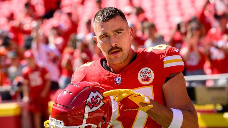 Travis Kelce responded to cheating allegations (Image: AP)
