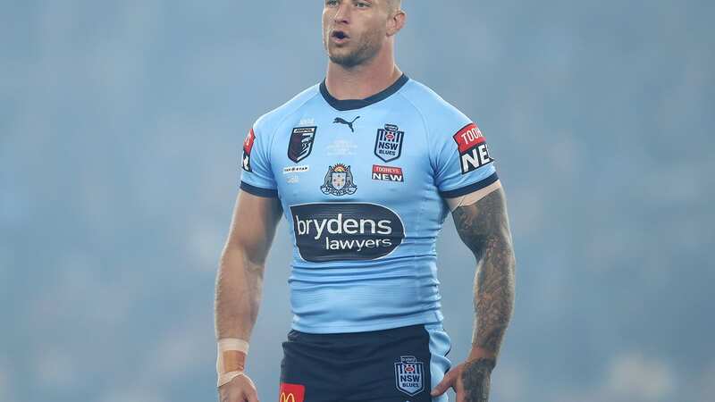 SYDNEY, AUSTRALIA - JUNE 08: Tariq Sims of the Blues prepares for kick-off during game one of the 2022 State of Origin series between the New South Wales Blues and the Queensland Maroons at Accor Stadium on June 08, 2022, in Sydney, Australia. (Photo by Mark Kolbe/Getty Images) (Image: Getty Images)
