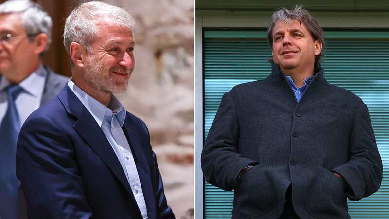 Chelsea co-owners Todd Boehly and Behdad Eghbali (Image: Getty Images)