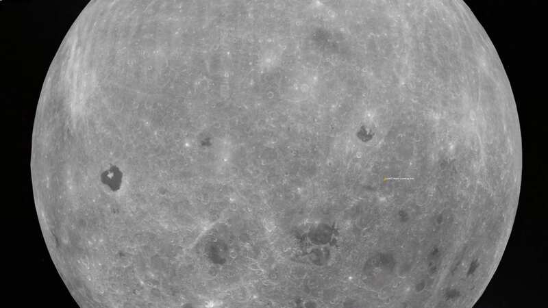 A small radio telescope will be sent to the moon in 2025 (Image: Berkeley Lab/Google Earth/Vimeo)