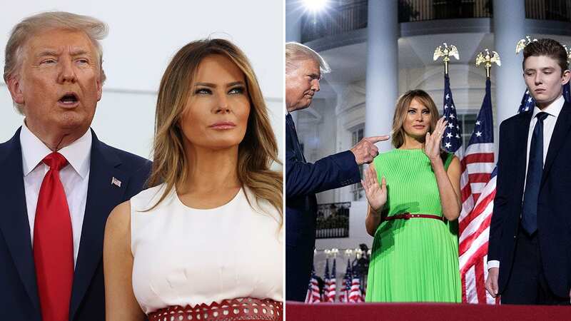Melania and Donald Trump share son, Barron (Image: Getty Images)