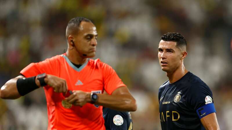 The Saudi Pro League wants referees to oversee matches including Cristiano Ronaldo (Image: Francois Nel/Getty Images)
