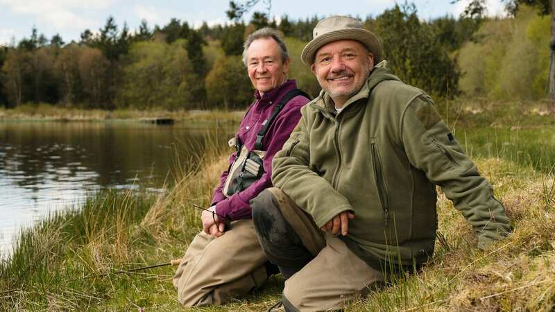 Bob will be replaced in the upcoming episode of Gone Fishing (Image: BBC/Owl Power/Sam Gibson)