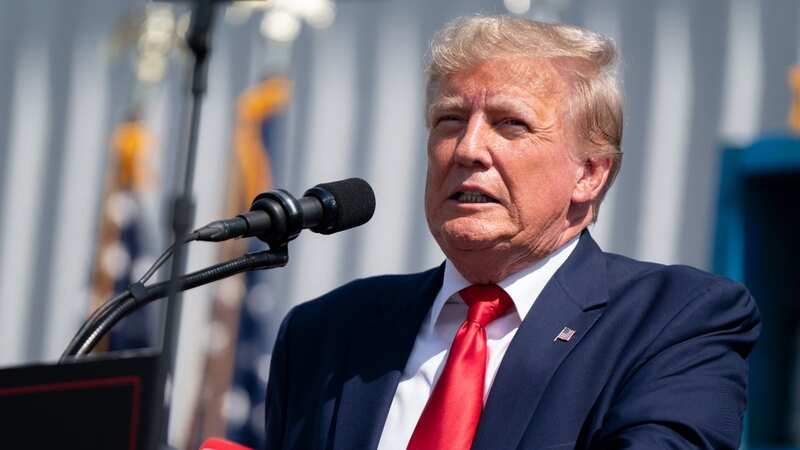 Trump and 18 other defendants face racketeering charges in connection to the Rico case (Image: Getty Images)