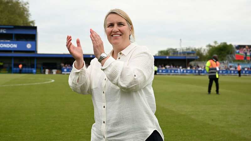 Emma Hayes of Chelsea after a FA Women