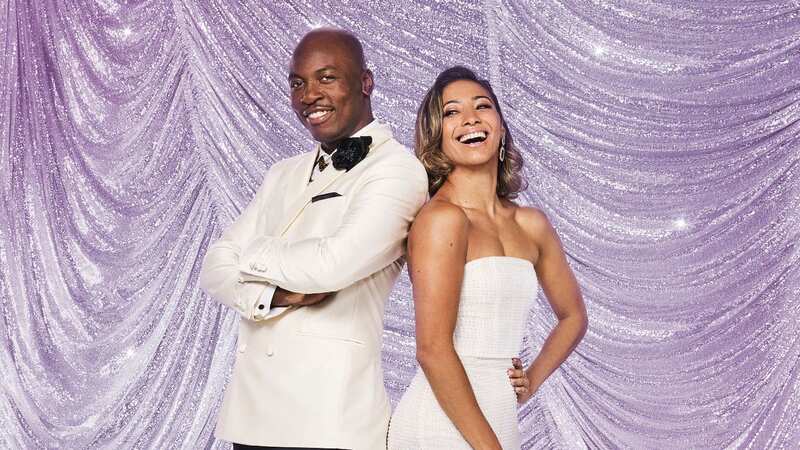 Eddie Kadi and Karen Hauer (Image: PA)