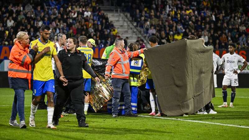 Etienne Vaessen was injured during Saturday
