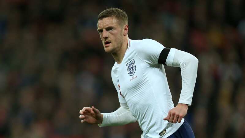 Jamie Vardy played for the England senior team but never got the chance to represent the C team (Image: James Baylis/AMA)