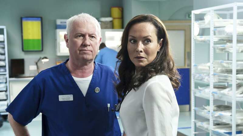 Amanda Mealing starred in both Casualty and Holby City (Image: BBC)