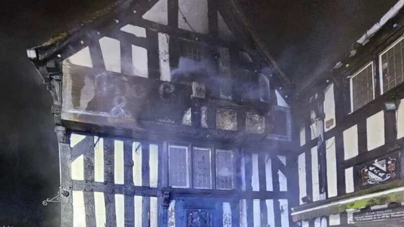 The fire was a suspected arson attack (Image: GoFundme)